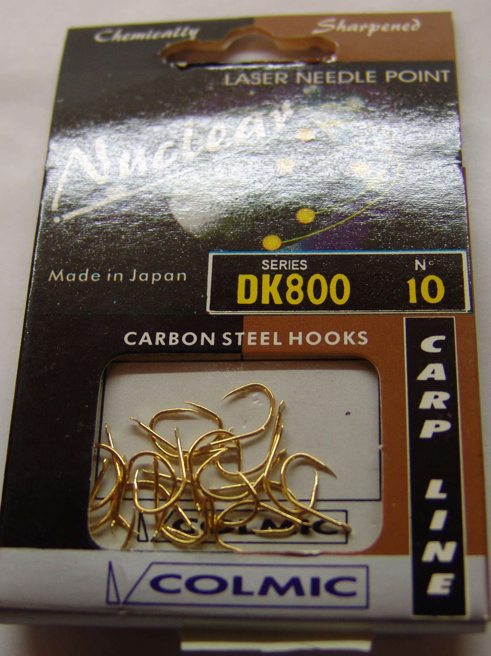 ANZUELO COLMIC NUCLEAR DK800 Nº 10 (20 unidades)