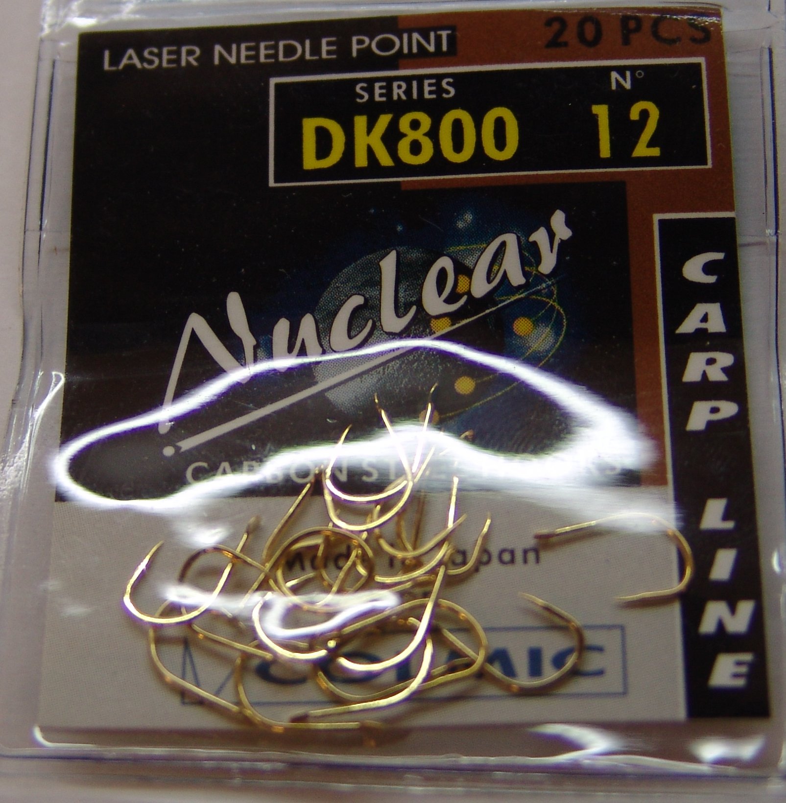 ANZUELO COLMIC NUCLEAR DK800 Nº 12 (20 unidades)