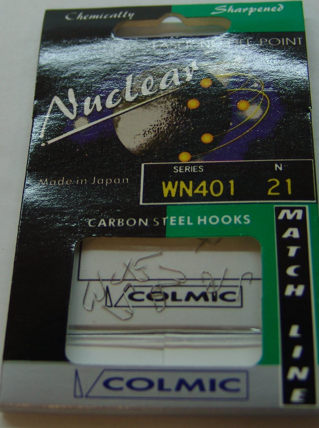 ANZUELO COLMIC NUCLEAR WN401 Nº 21 (20 unidades)