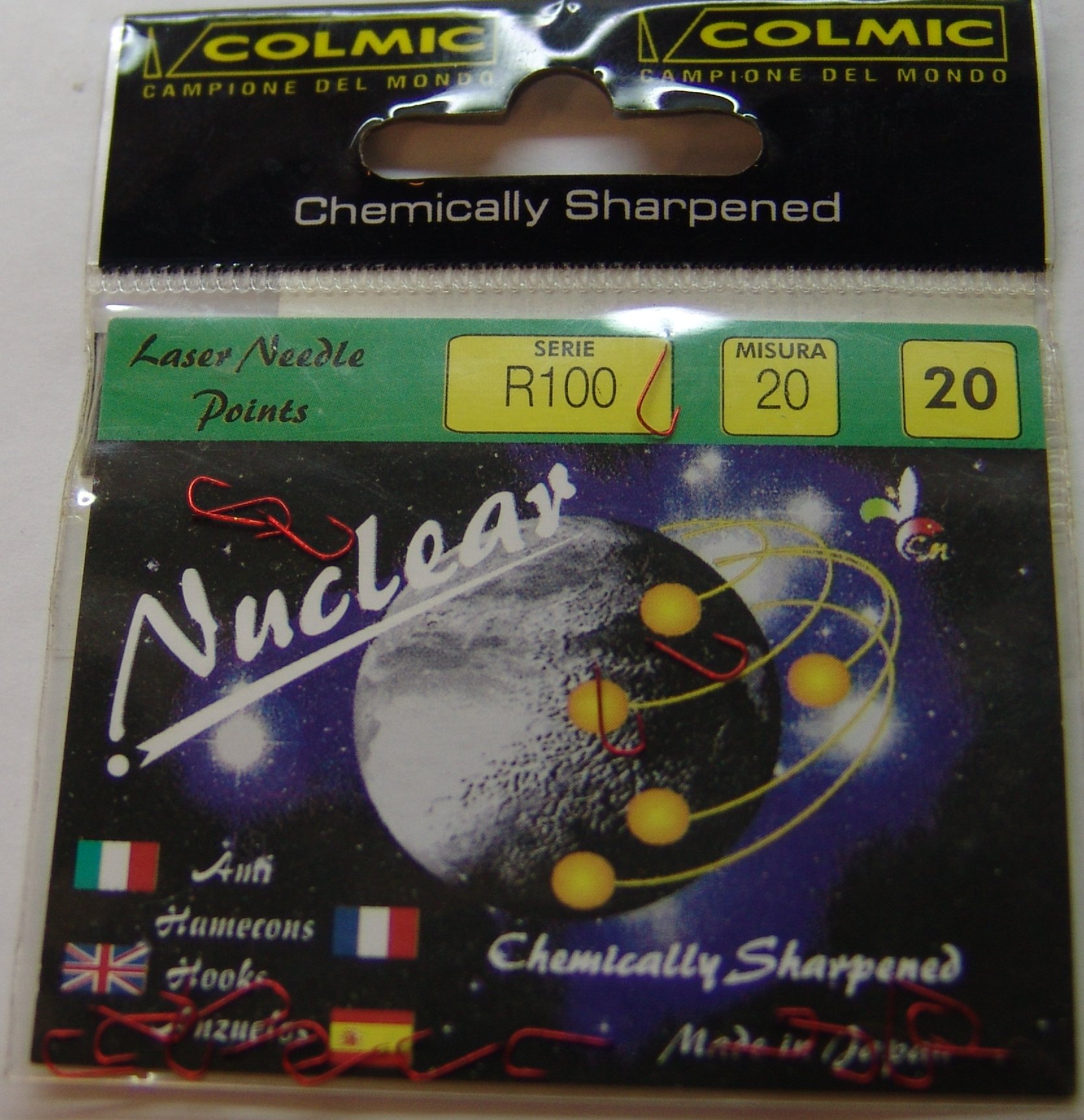 ANZUELO COLMIC NUCLEAR R100 Nº20 (20 unidades)