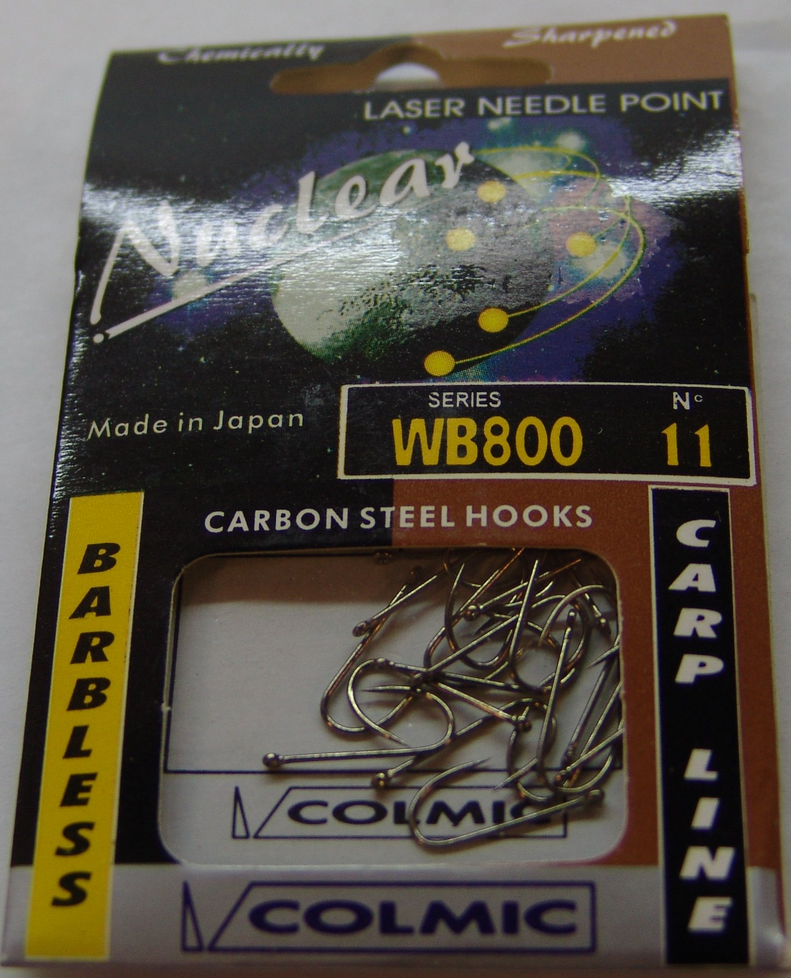 ANZUELO COLMIC NUCLEAR WB800 nº 11 (20 unidades)