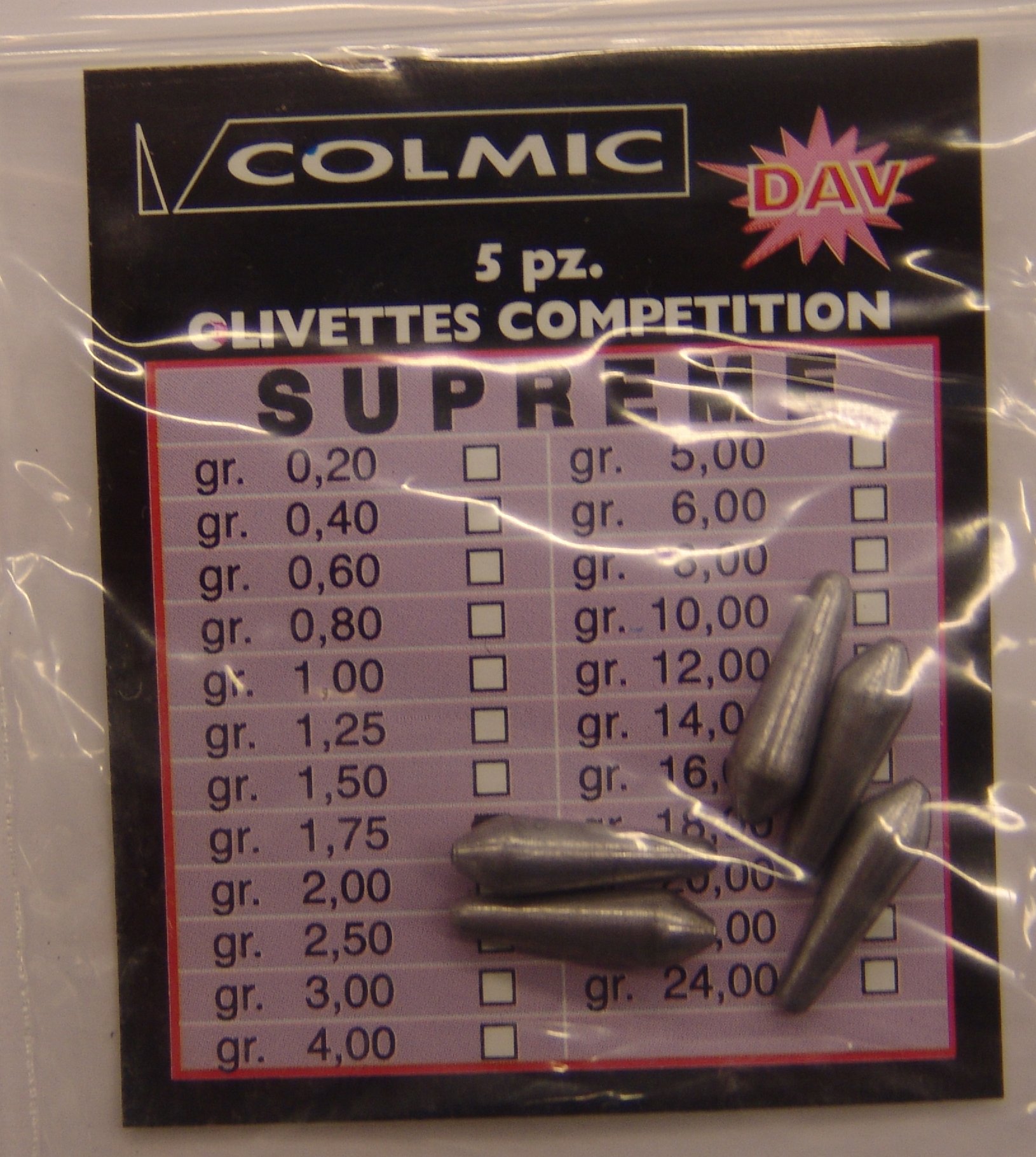PLOMOS COLMIC SUPREME GR  1.75