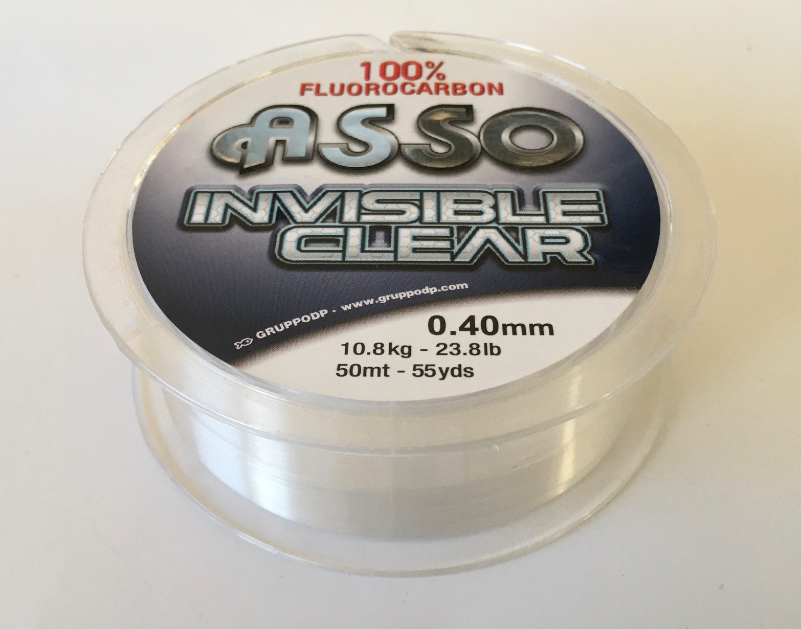 ASSO INVISIBLE CLEAR 0,40 50M WHITE-00