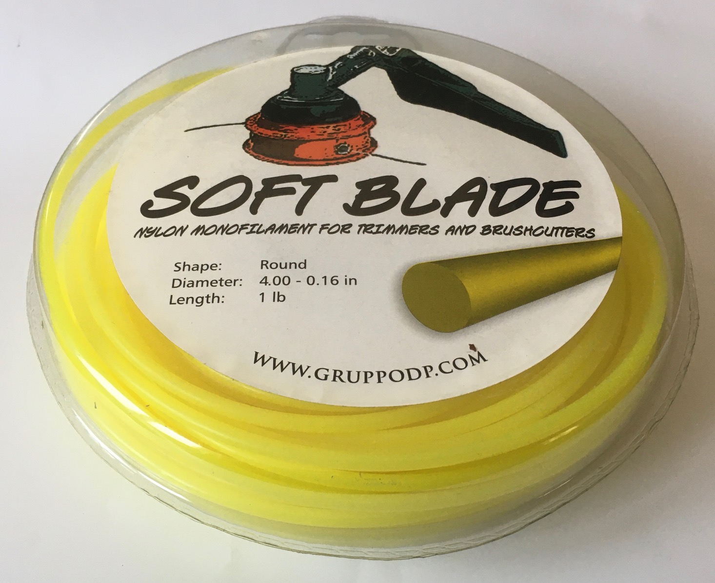 SOFT BLADE DONUT 1LB 400MM YELLOW-11 ROUND