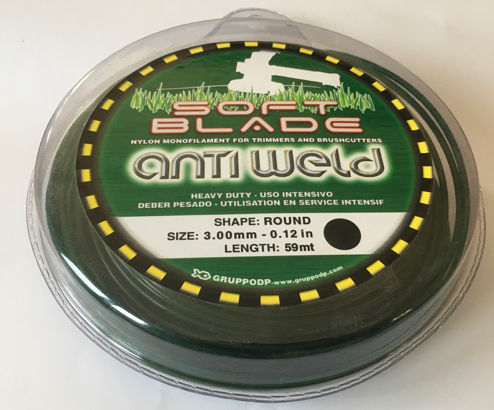 SOFT BLADE ANTI WELD DONUT 1LB 300 GREEN-6F ROUND