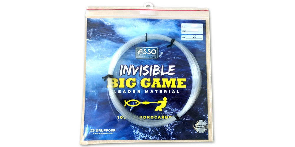 ASSO INVISIBLE BIG GAME 20M HK 250LB 170 WHITE-00