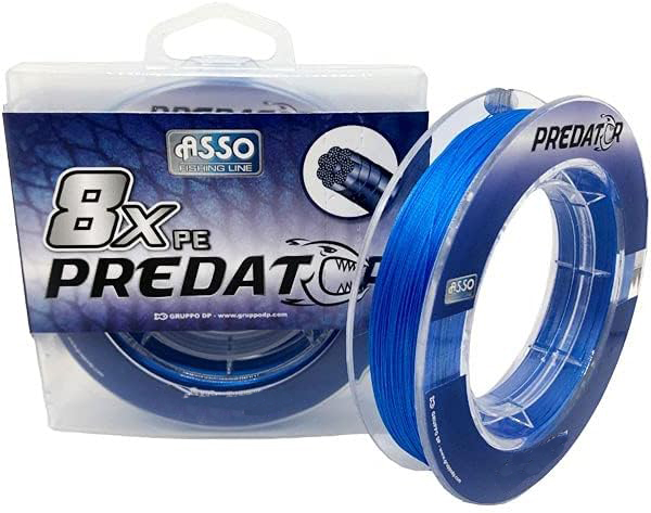 ASSO PE PREDATOR 8X 300M DARK BLUE 0,20