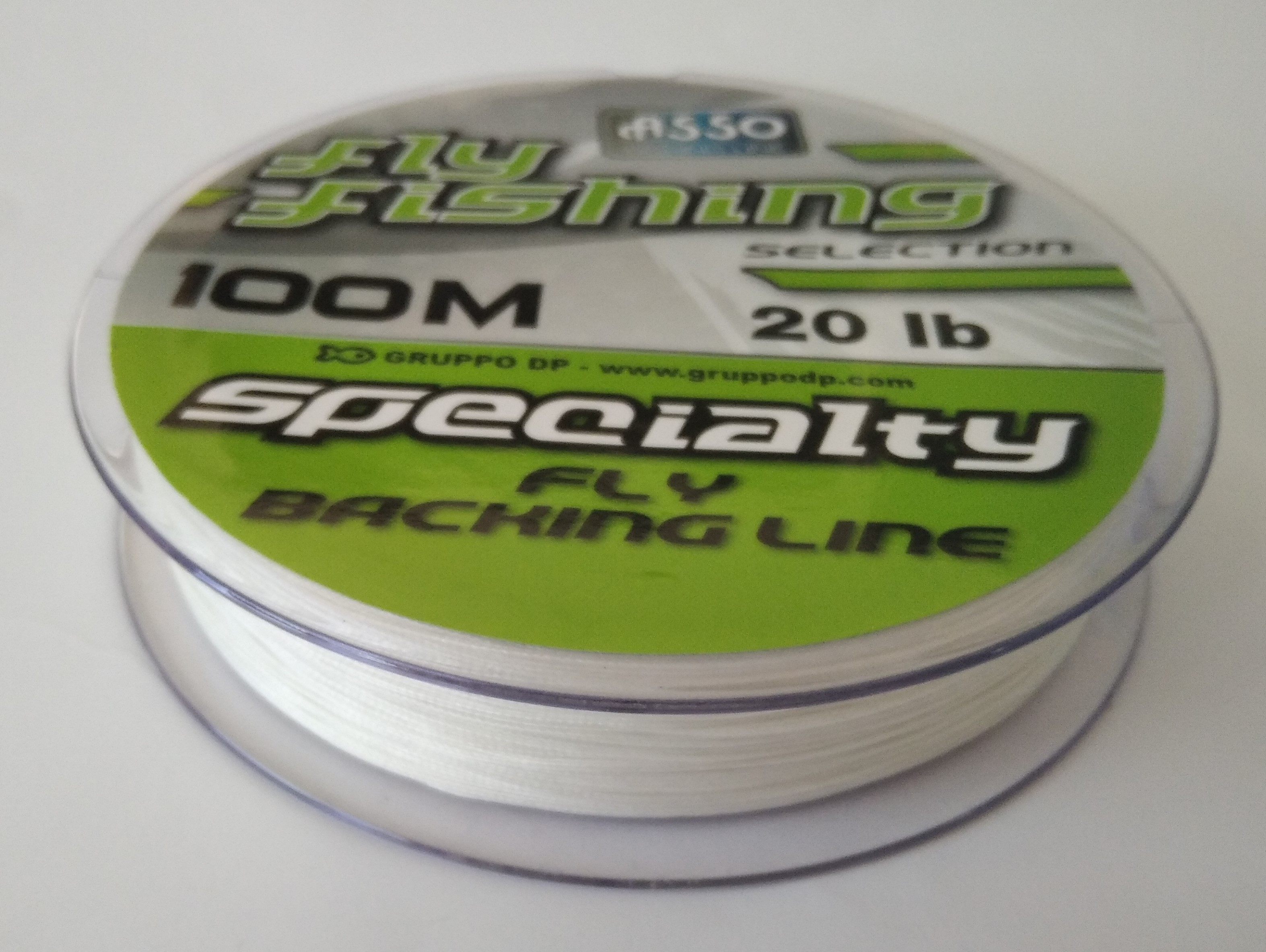 ASSO FLY FISHING BACKING 100M 20LB WHITE-00