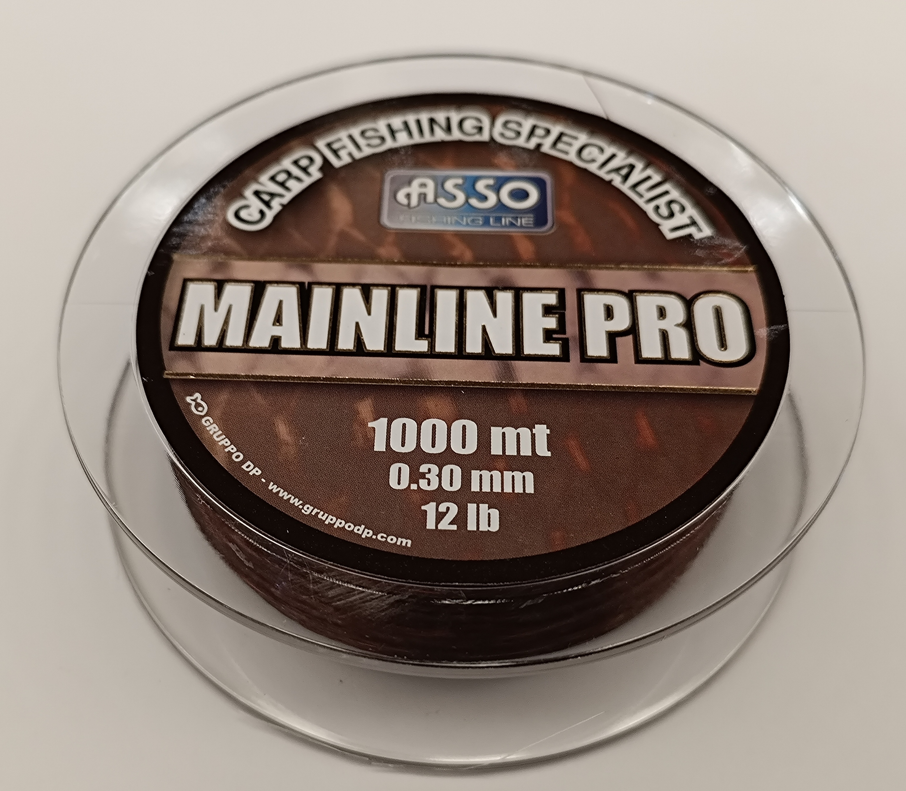 ASSO MAINLINE PRO 1000M 0.30MM BROWN-87