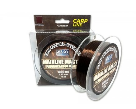 ASSO MAINLINE MASTER 1000M 0.30MM BROWN-87 (DARK BROWN)