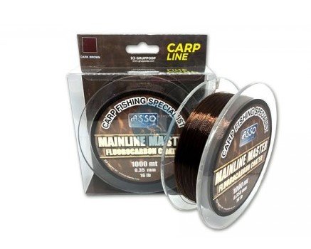 ASSO MAINLINE MASTER 1000M 0.40MM BROWN-87  (DARK BROWN)