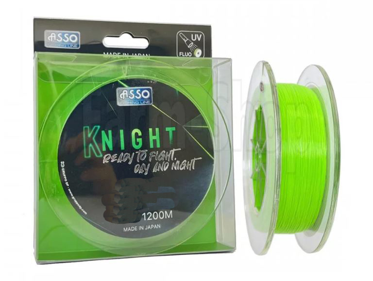 ASSO KNIGHT PAR 1200M 0,148mm 0.8GO GREEN-61 FLUO