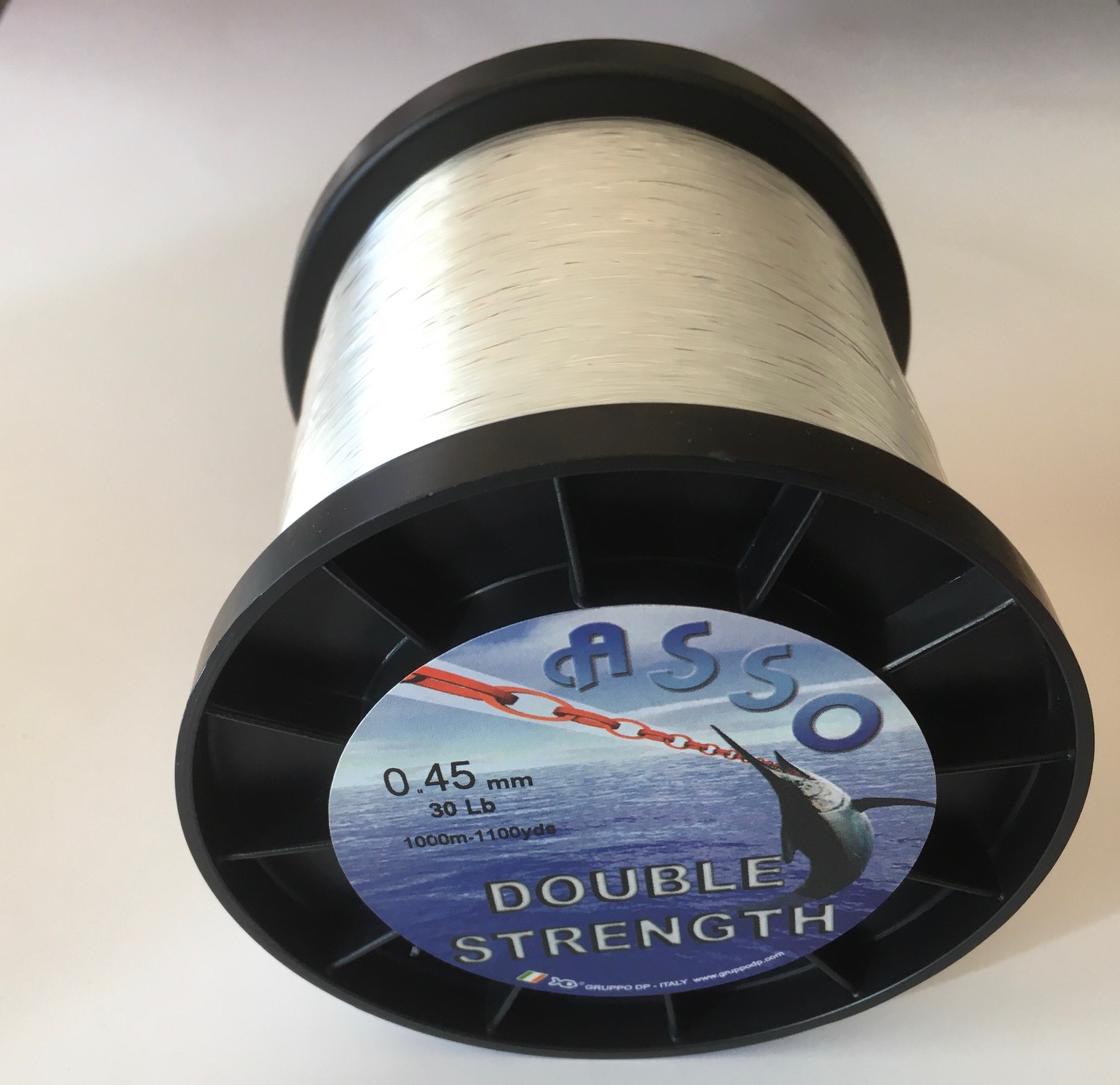ASSO DOUBLE STRENGTH SPECIAL REEL 1000M 0,45mm 30lb IGFA