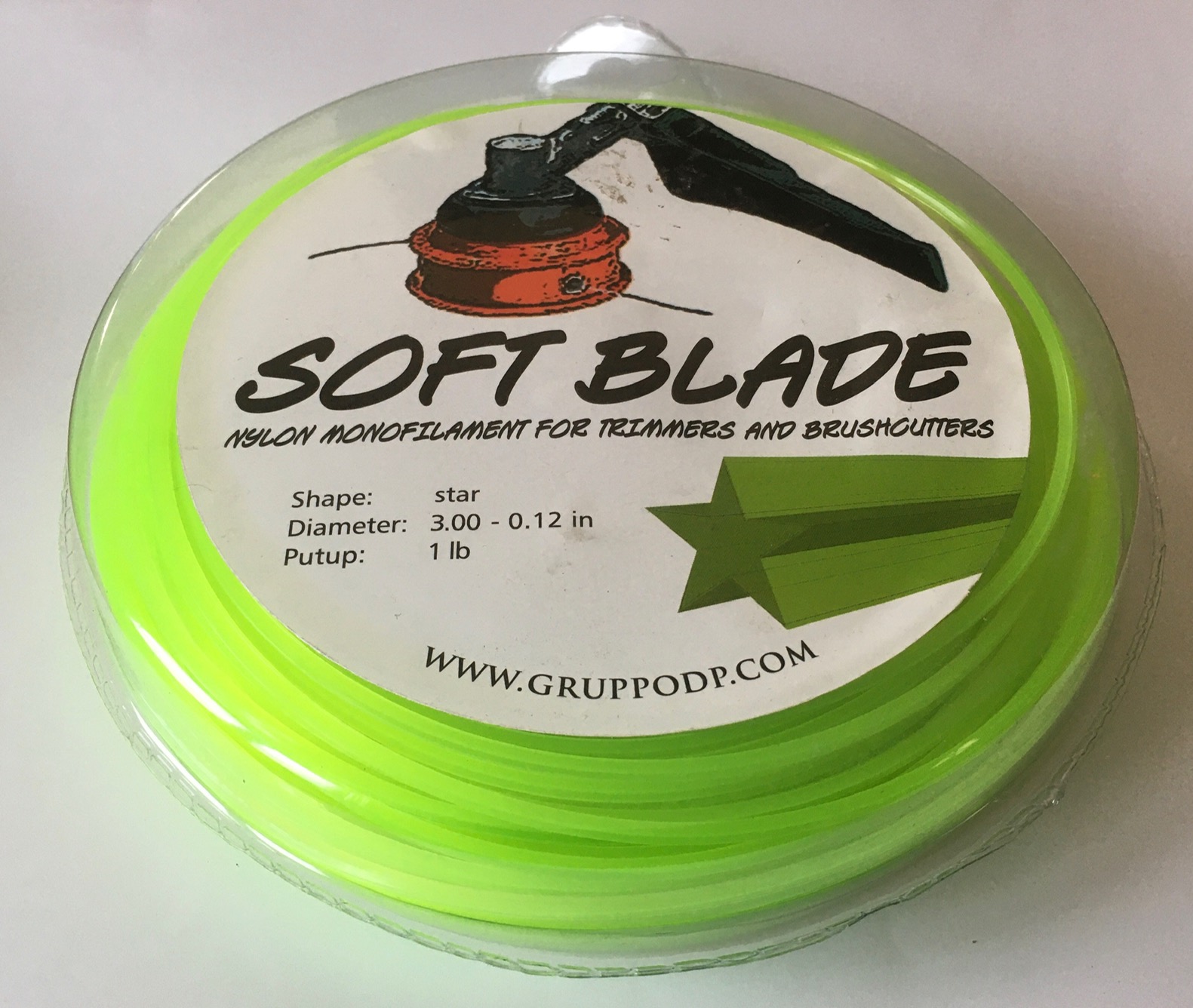 SOFT BLADE DONUT 1LB 300MM GREEN-61 STAR
