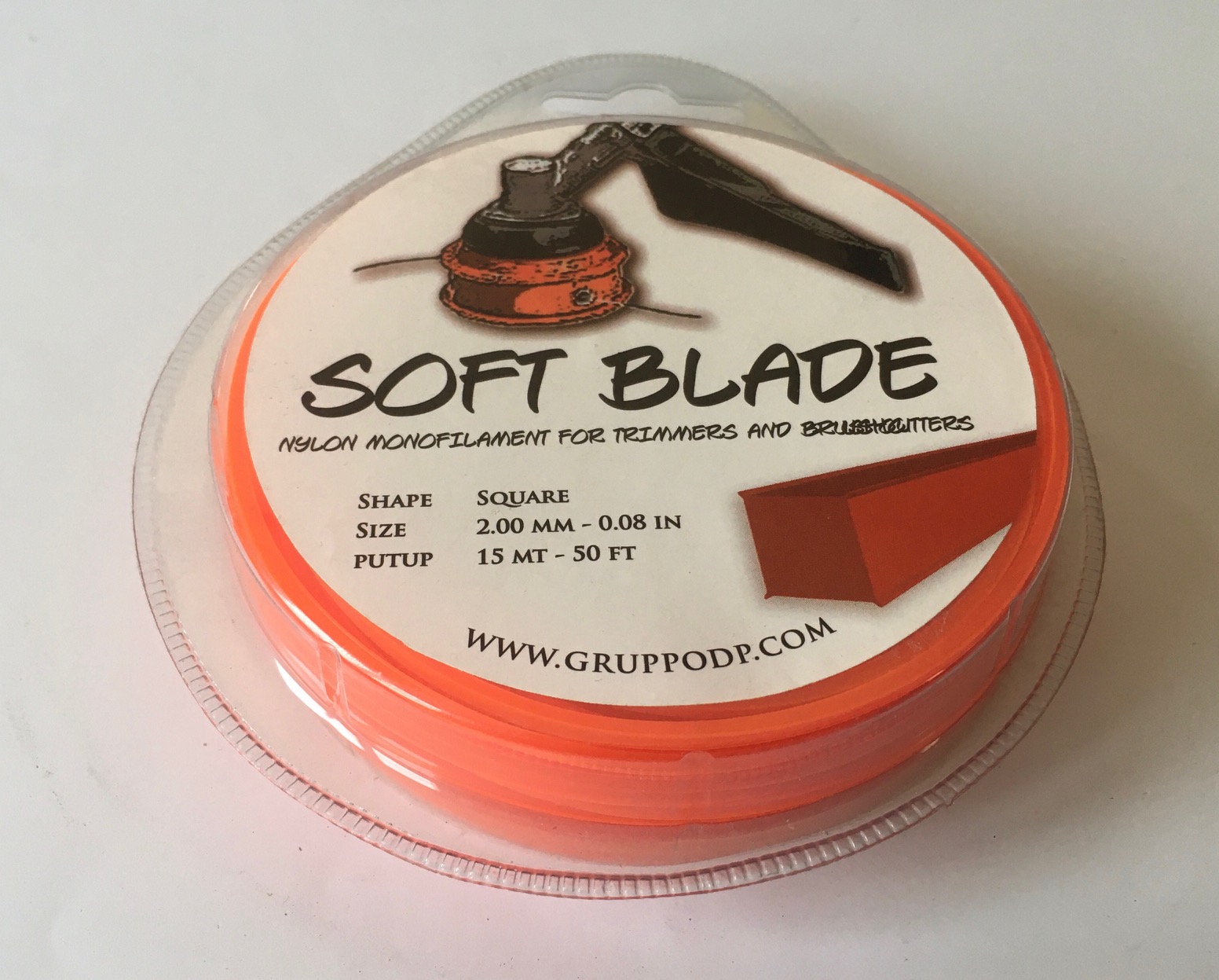 SOFT BLADE DONUT 15M 200MM ORANGE-24 DIAMOND