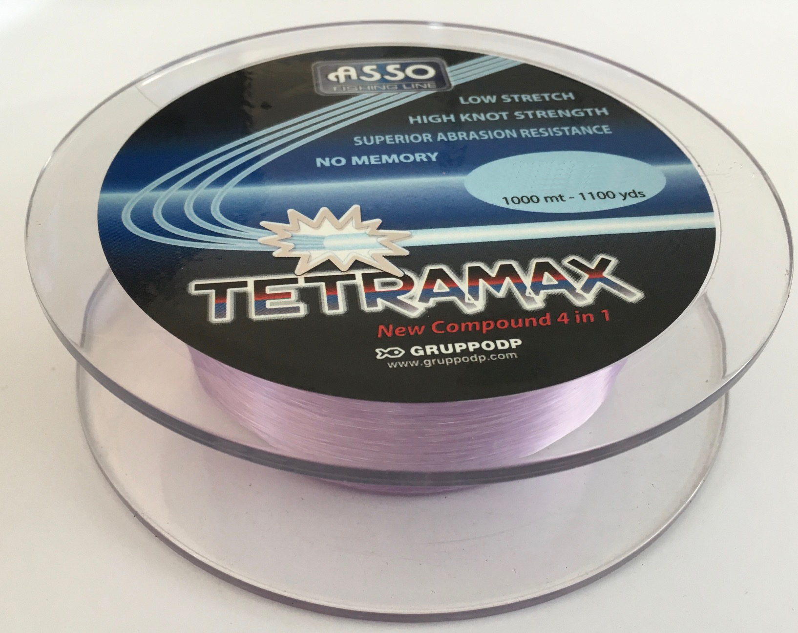 ASSO TETRAMAX 1000M 0,22mm PINK-45