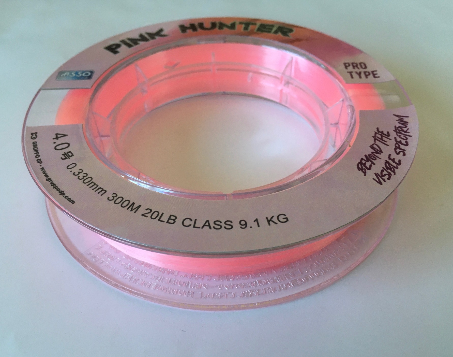 ASSO PINK HUNTER ST 300M 4.0GO 0,330MM PINK-40