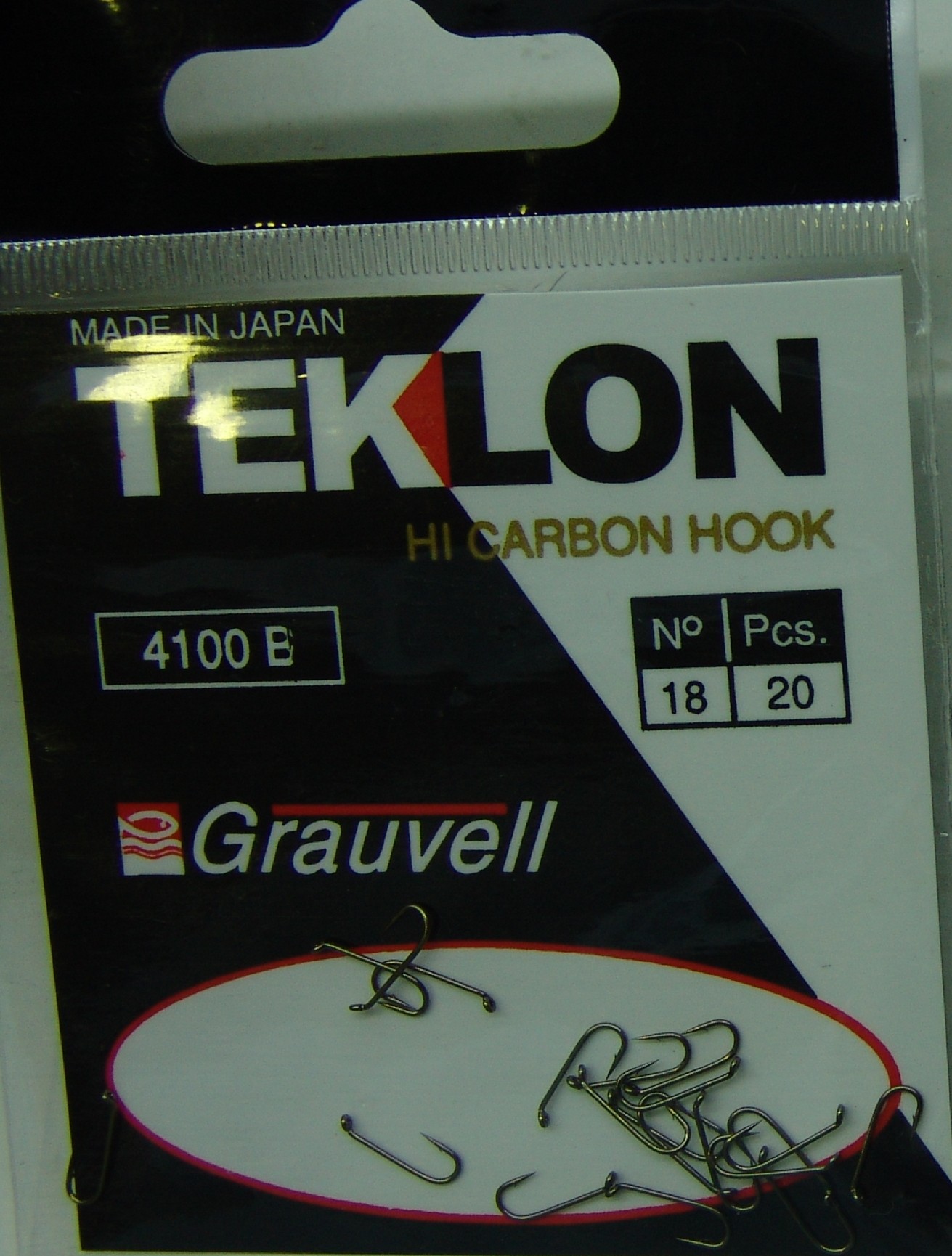 ANZUELO GRAUVELL TEKLON 4100B 18 (20 uni)