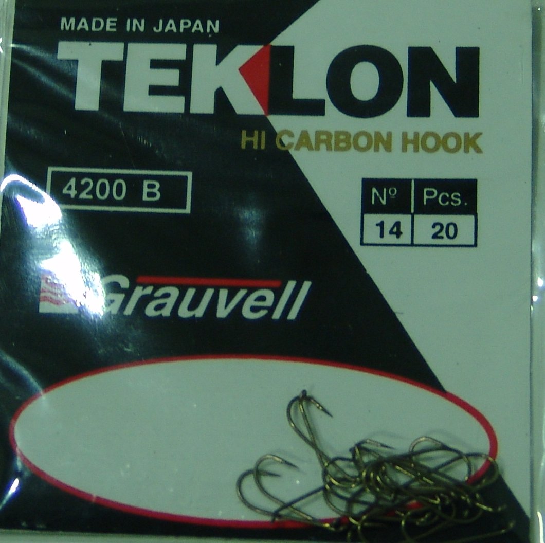 ANZUELO GRAUVELL TEKLON 4200B 14 (20 uni)