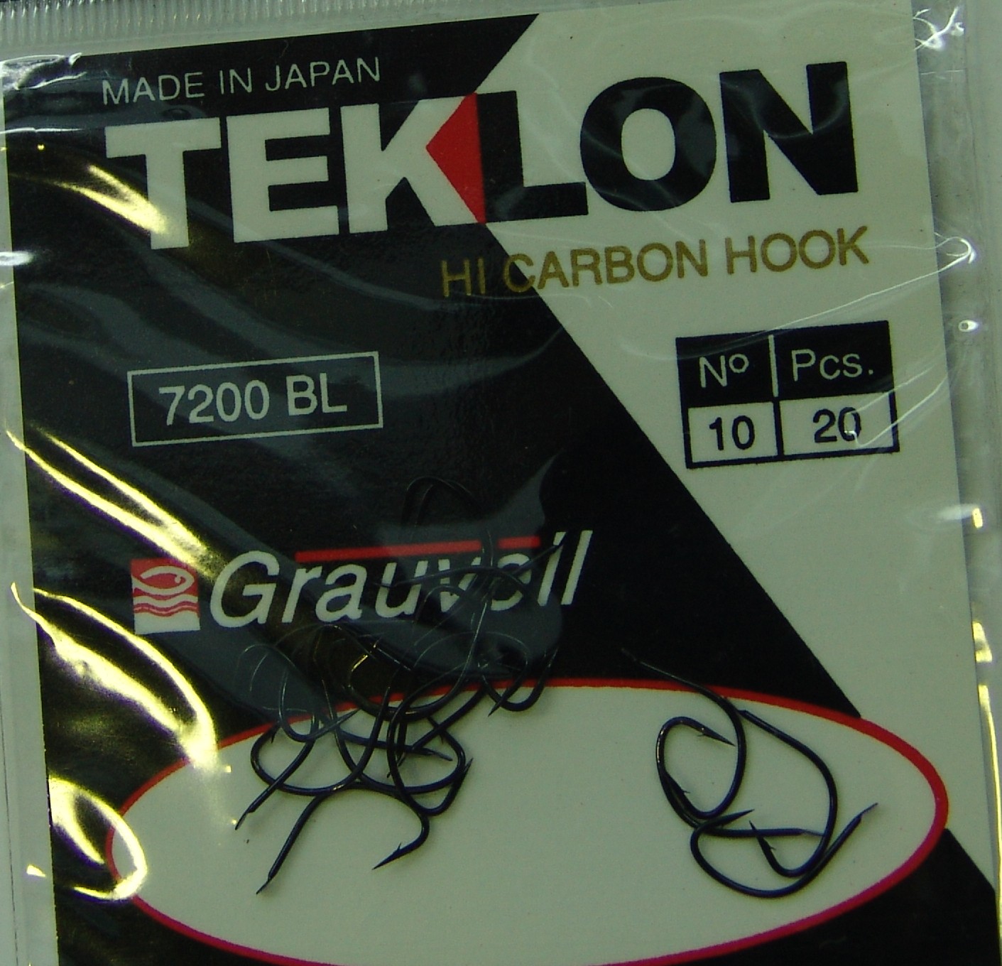 ANZUELO GRAUVELL TEKLON 7200BL 10 (20 uni)