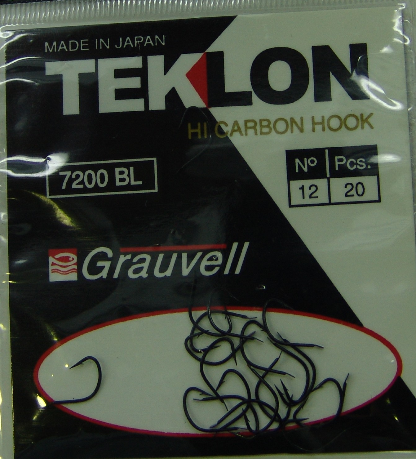ANZUELO GRAUVELL TEKLON 7200BL 12 (20 uni)