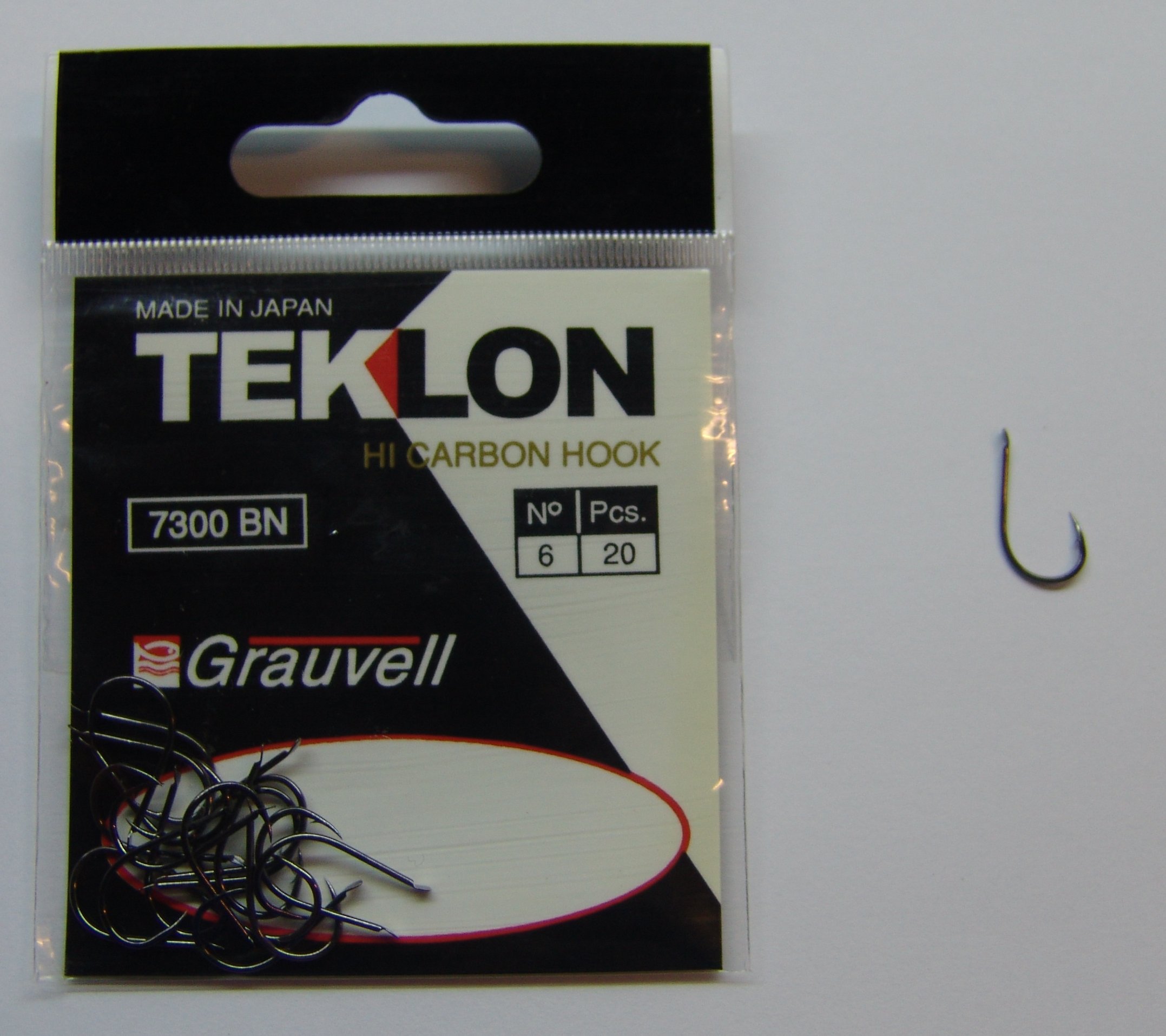 ANZUELO GRAUVELL TEKLON 7300BN 6 (20 uni)