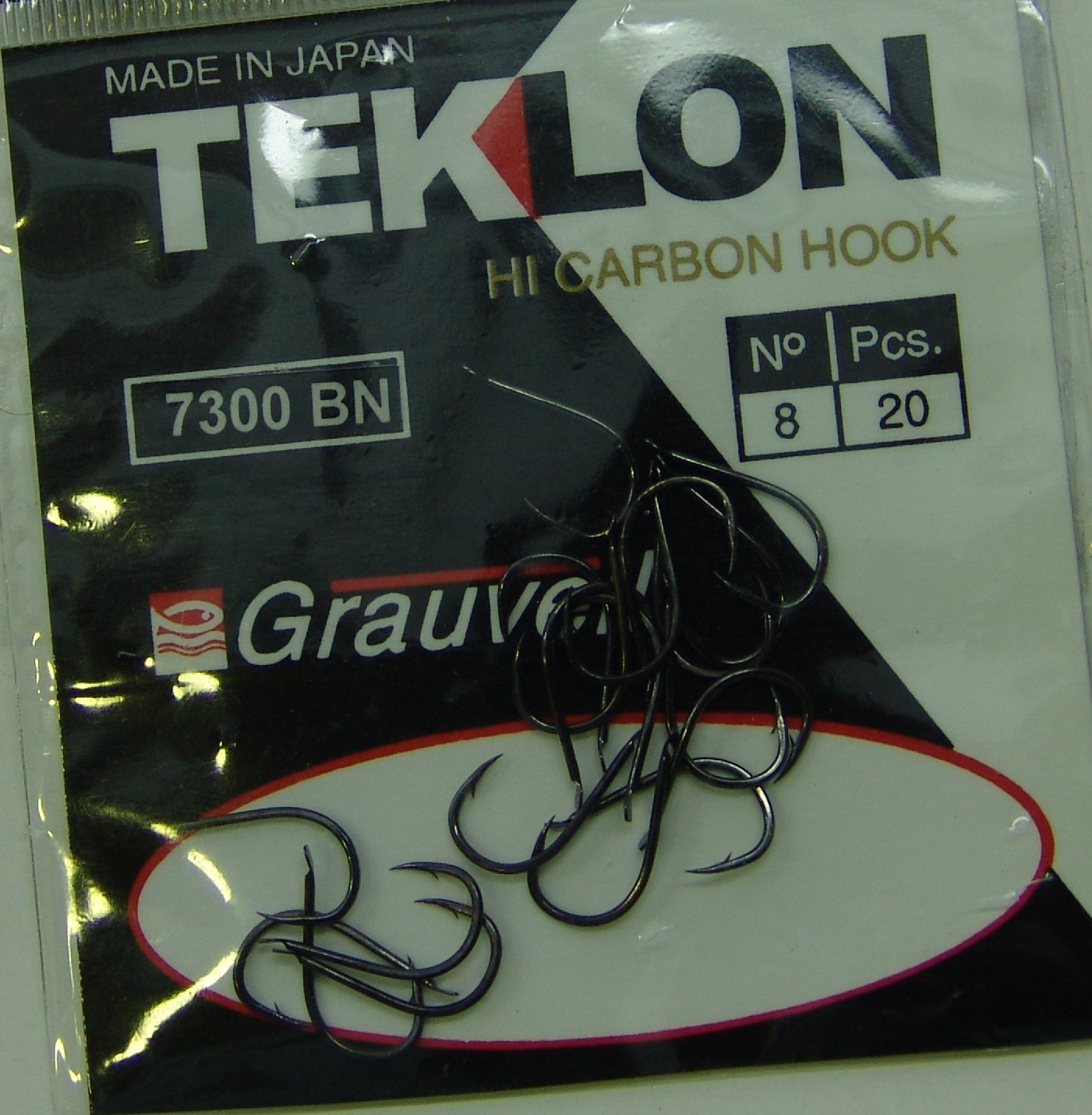 ANZUELO GRAUVELL TEKLON 7300BN 8 (20 uni)