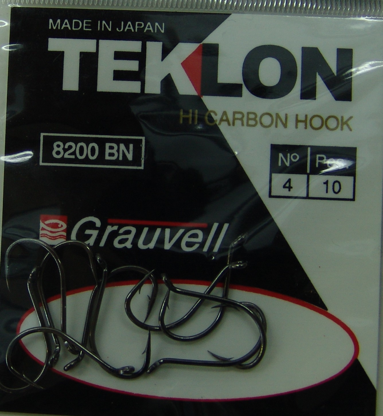 ANZUELO GRAUVELL TEKLON 8200BN 4 (10 uni)