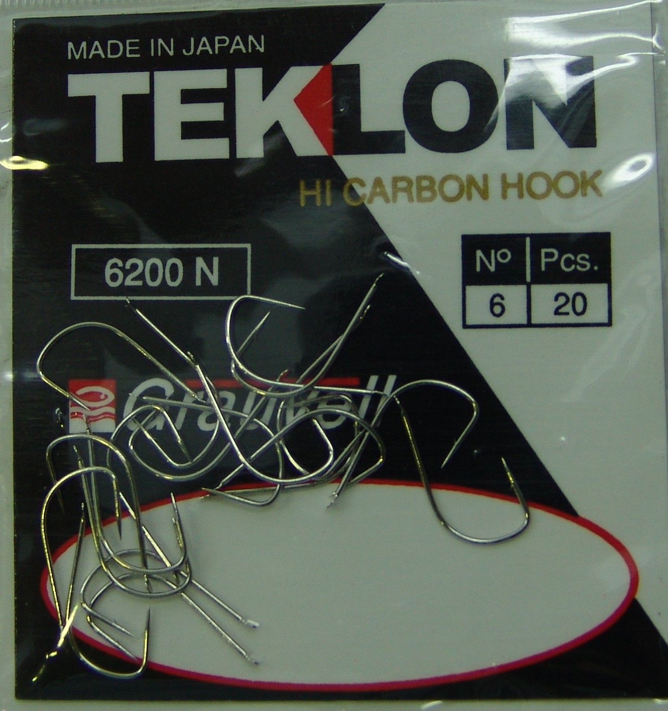 ANZUELO GRAUVELL TEKLON 6200N 6 (20 uni)