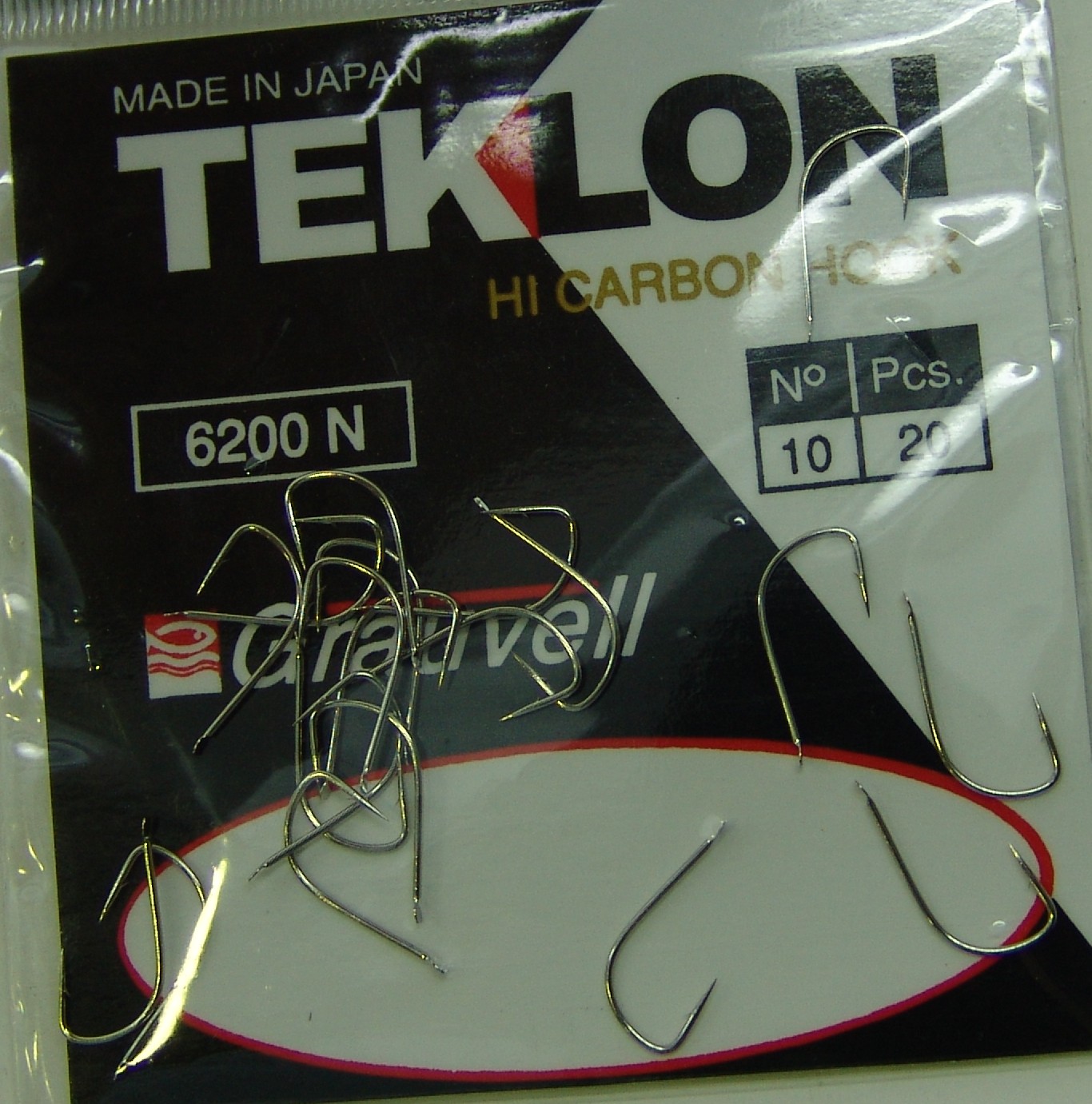 ANZUELO GRAUVELL TEKLON 6200N 10 (20 uni)