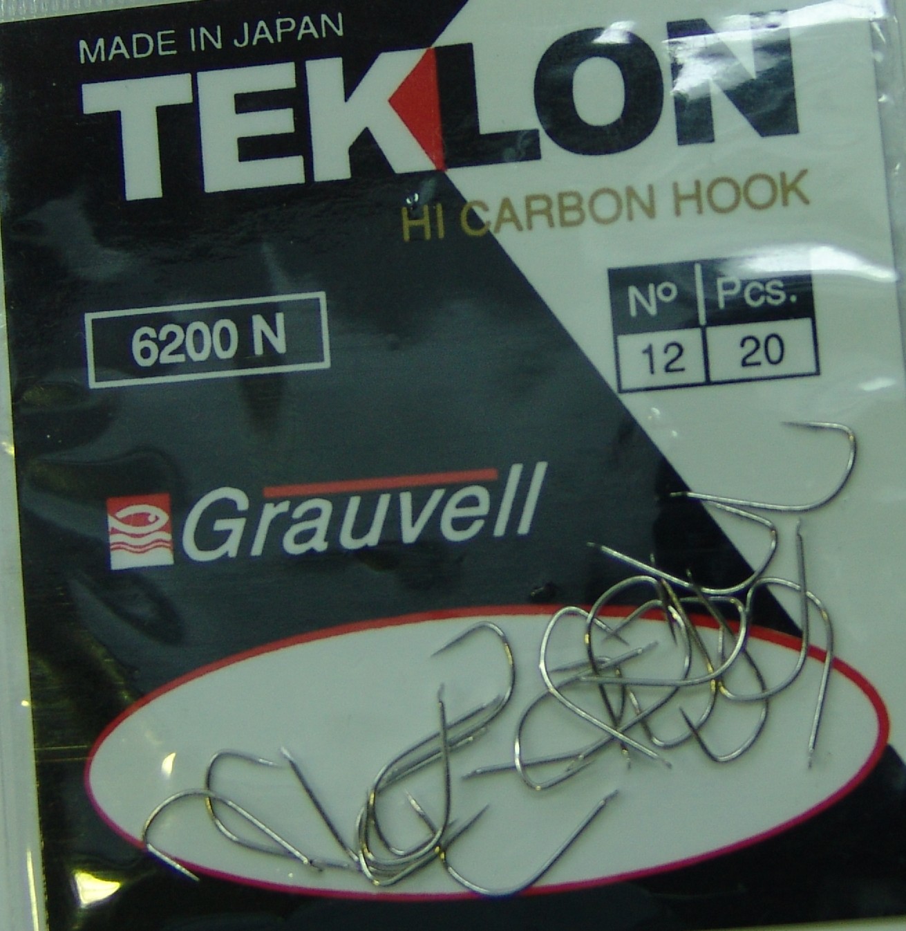 ANZUELO GRAUVELL TEKLON 6200N 12 (20 uni)