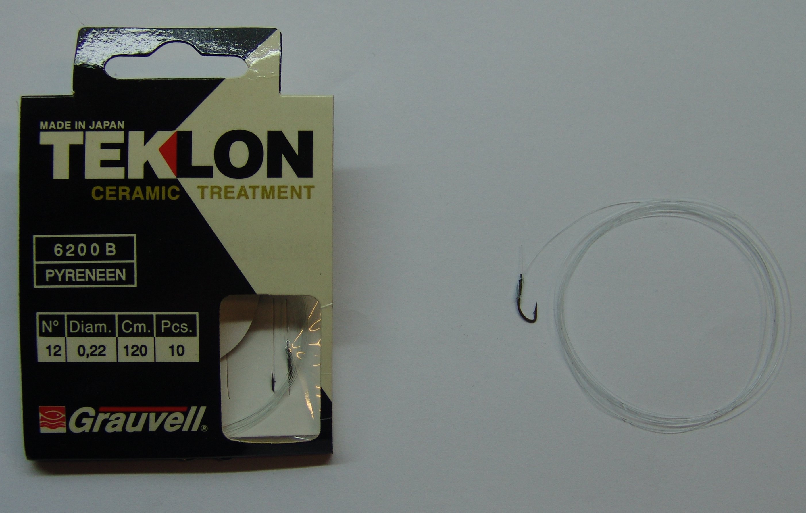 CART. ANZUELOS GRAUVELL TEKLON 6200B PYR 12 22