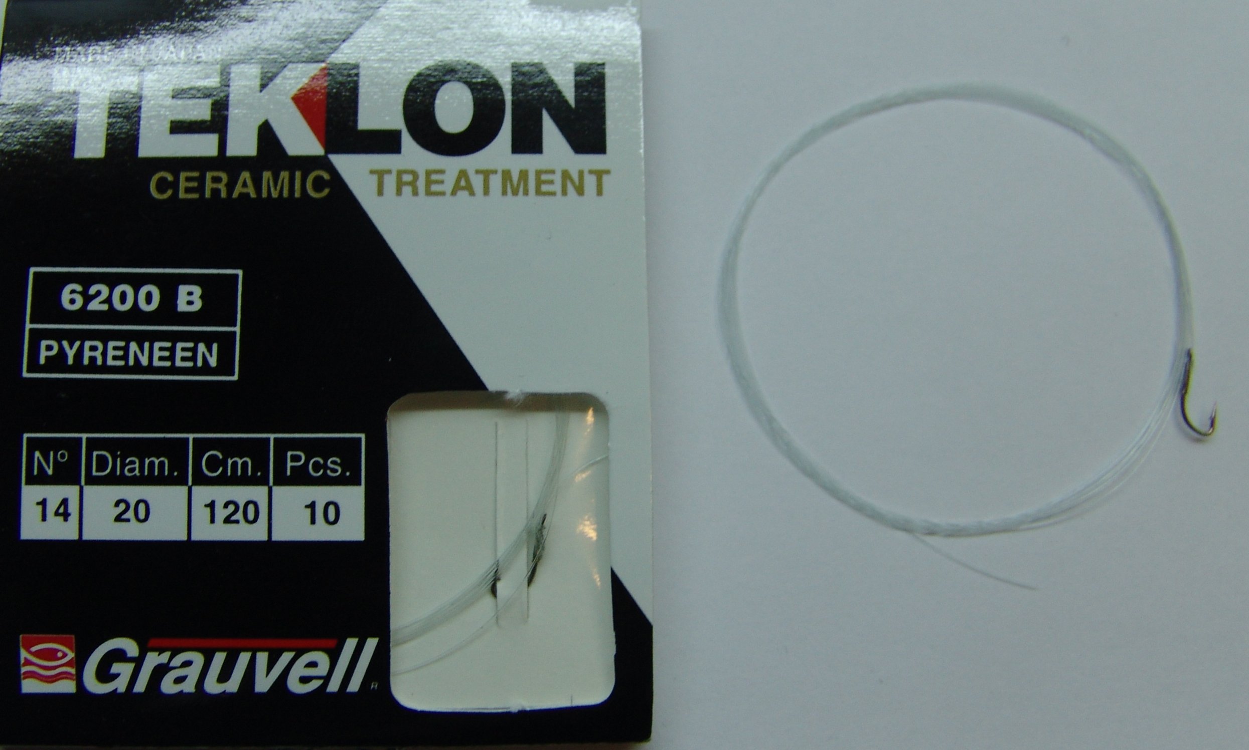 CART. ANZUELOS GRAUVELL TEKLON 6200B PYR Nº14