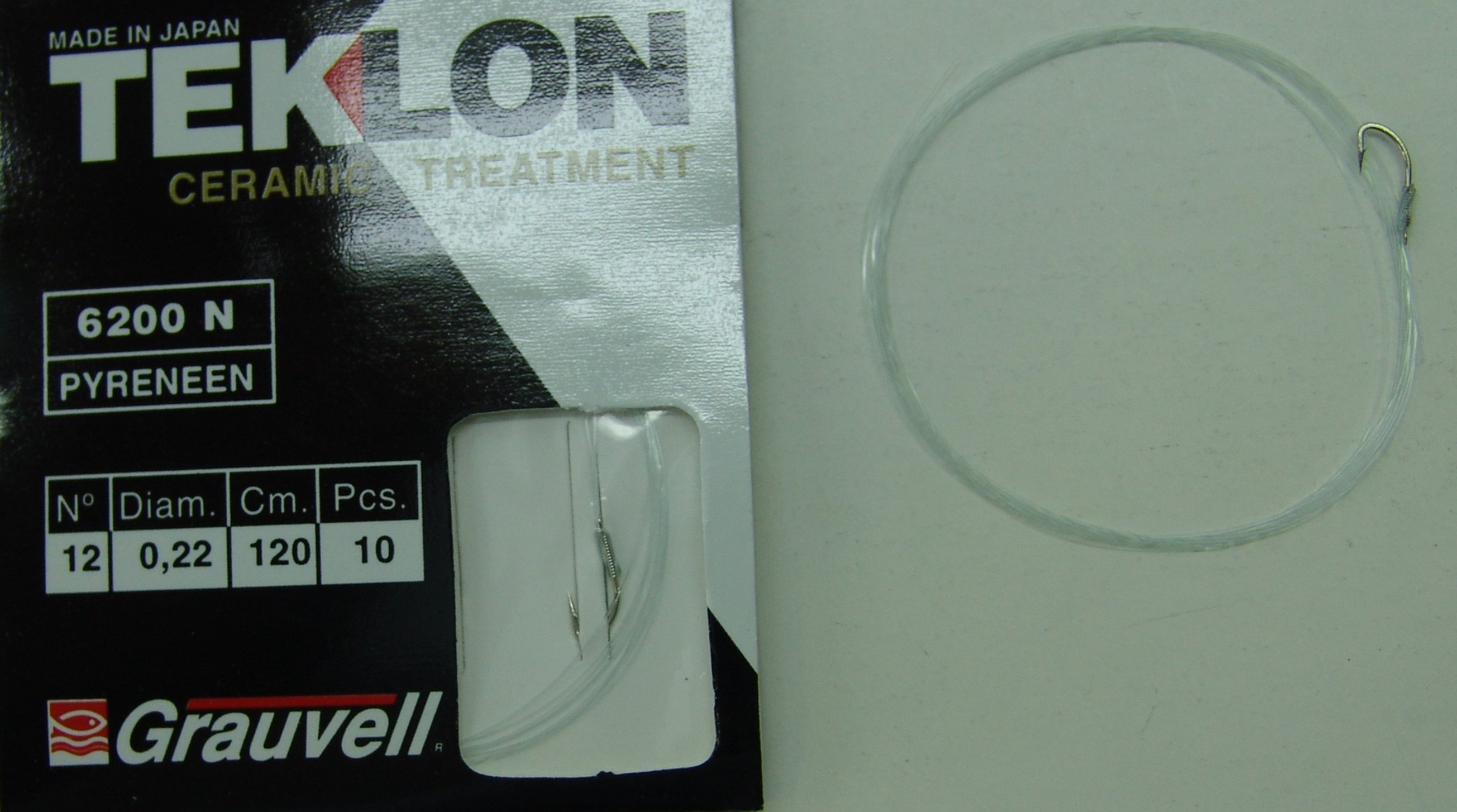 CART. ANZUELOS GRAUVELL TEKLON 6200N PYR 12 22