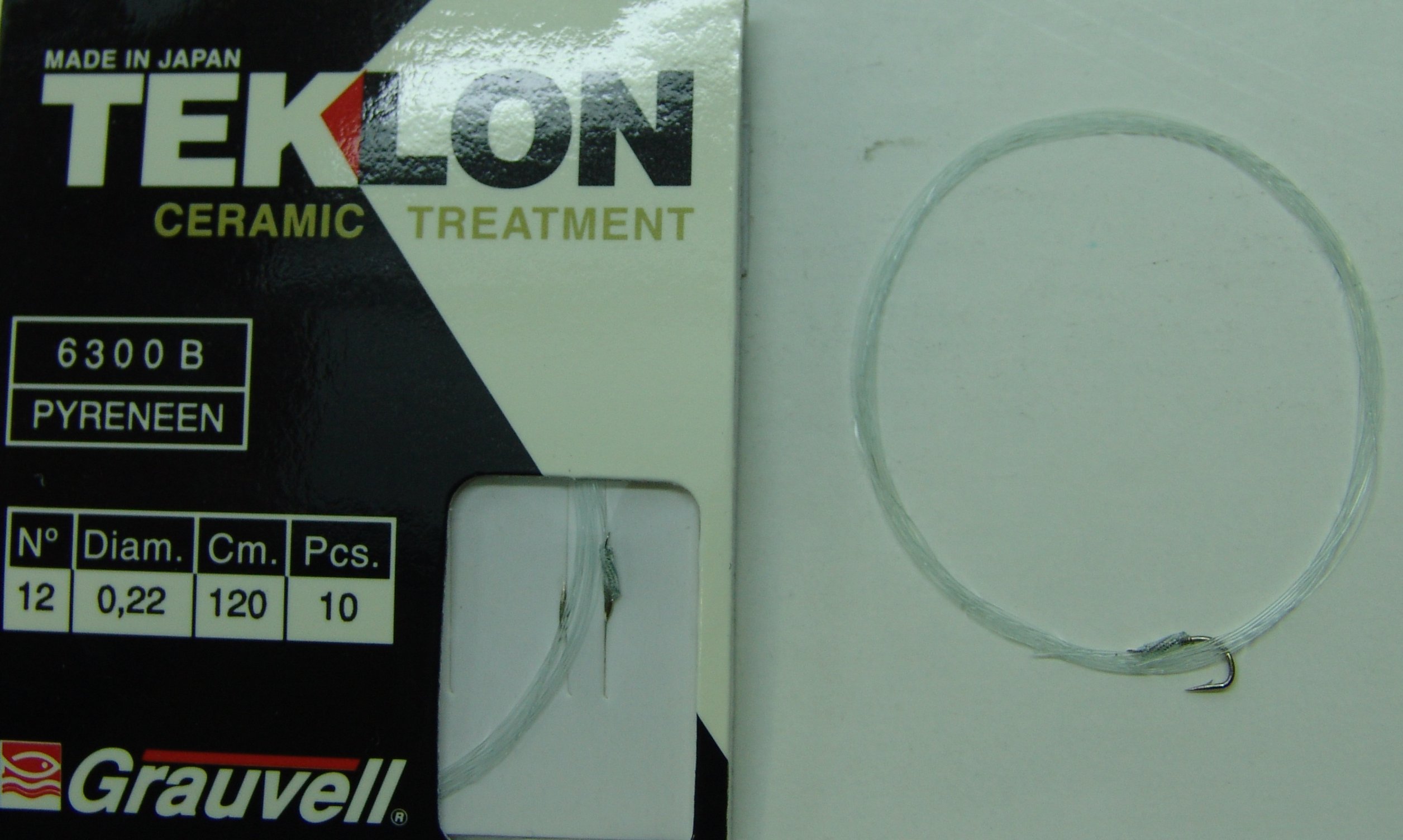 CART. ANZUELOS GRAUVELL TEKLON 6300B PYR 12 22
