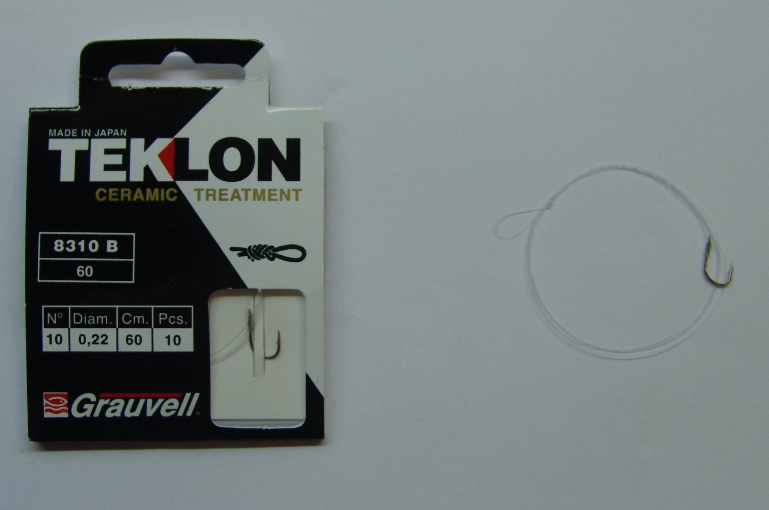 CART. ANZUELOS GRAUVELL TEKLON 8310B 10 22
