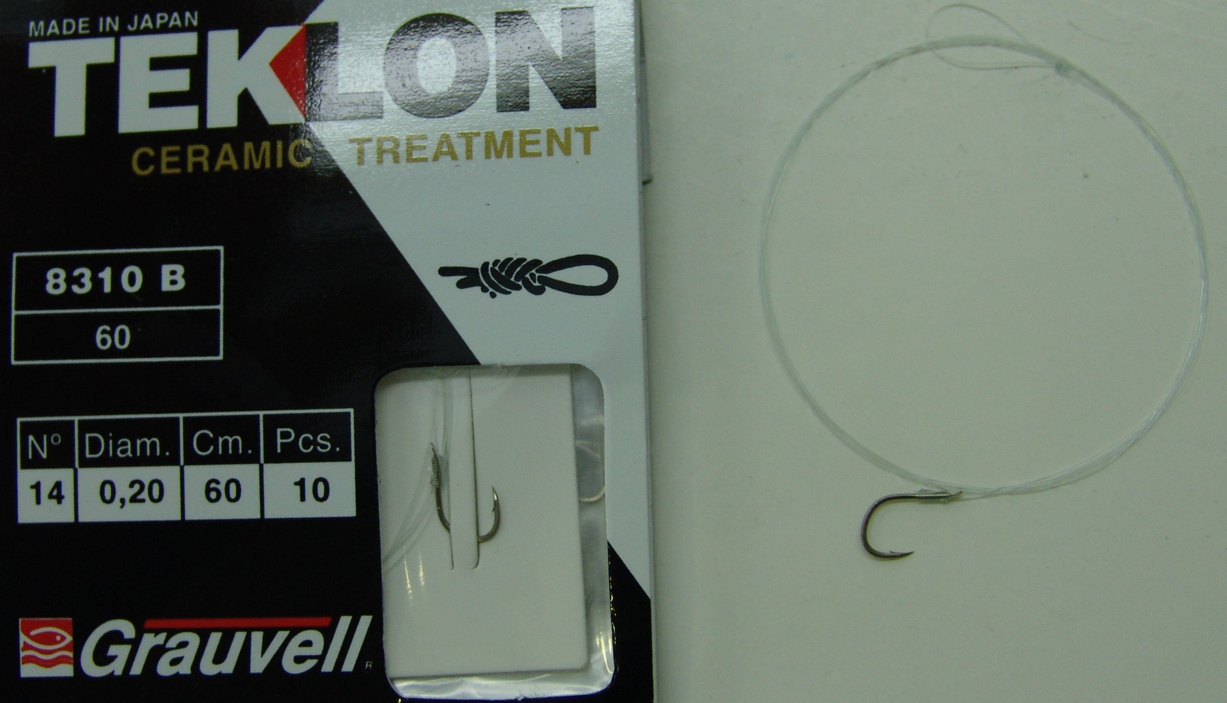 CART. ANZUELOS GRAUVELL TEKLON 8310B 14 20