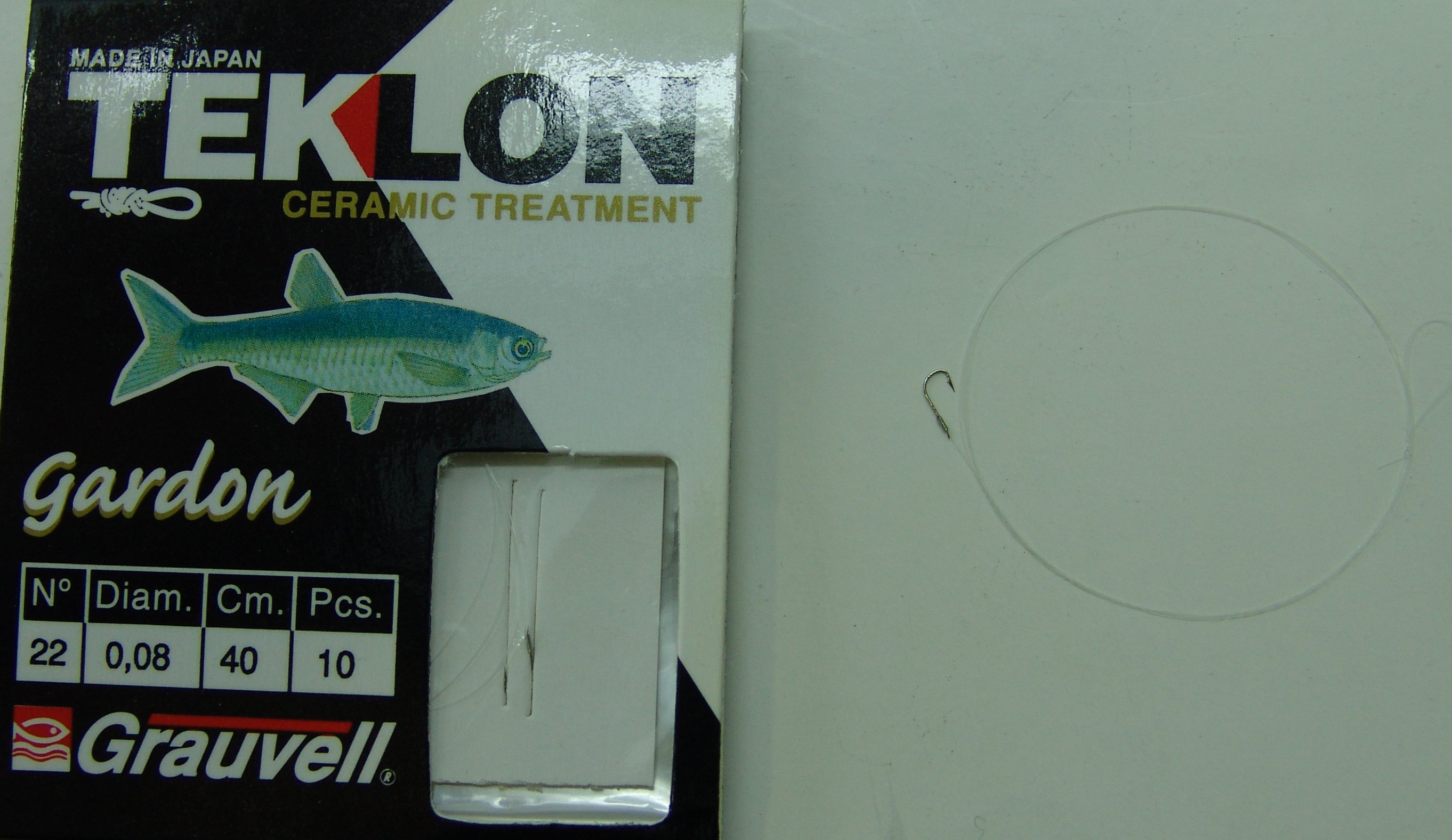 CART. ANZUELOS GRAUVELL TEKLON GARDON 22 8