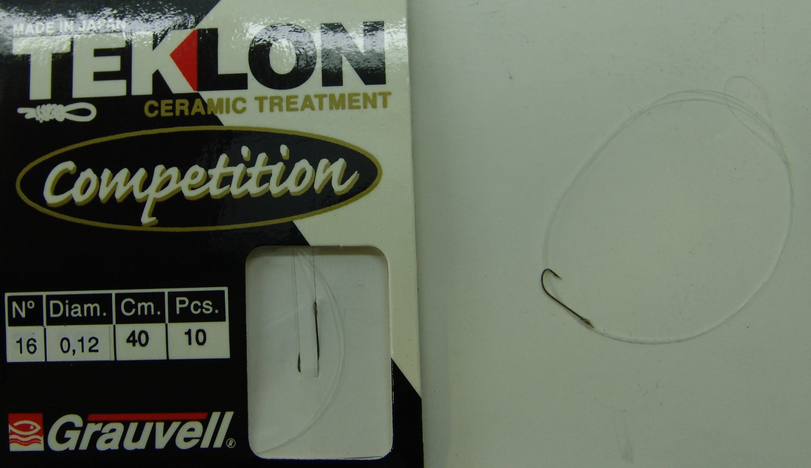 CART. ANZUELOS GRAUVELL TEKLON COMPETITION 16 12