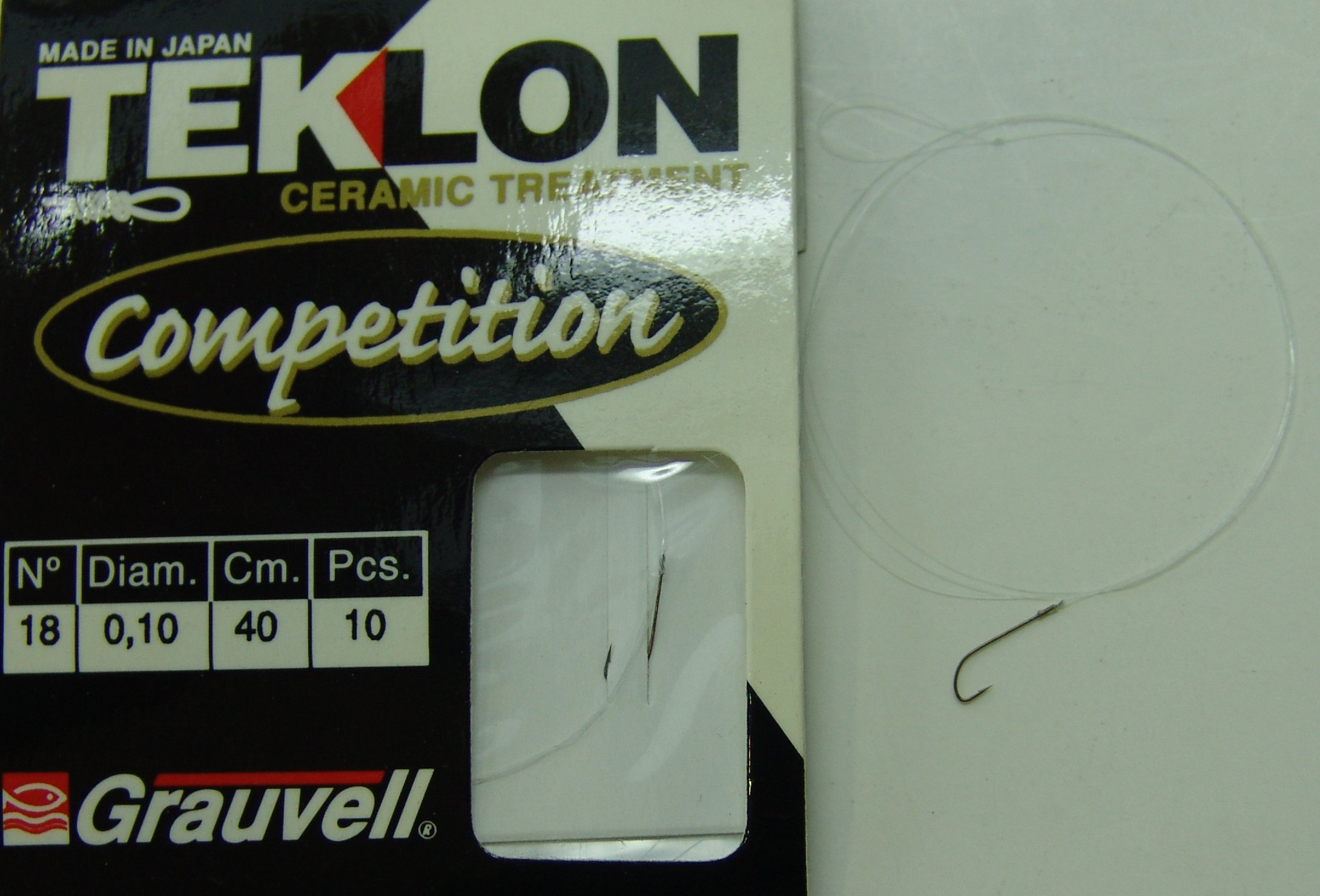 CART. ANZUELOS GRAUVELL TEKLON COMPETITION 18 10