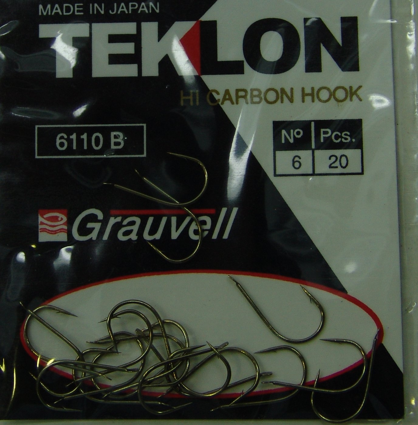 ANZUELO GRAUVELL TEKLON 6110B 6 (20 uni)