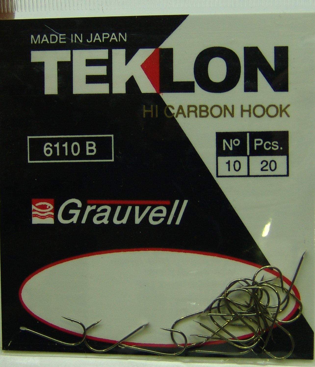ANZUELO GRAUVELL TEKLON 6110B 10 (20 uni)