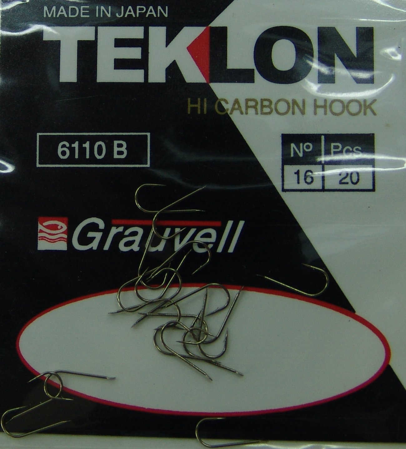 ANZUELO GRAUVELL TEKLON 6110B 16 (20 uni)
