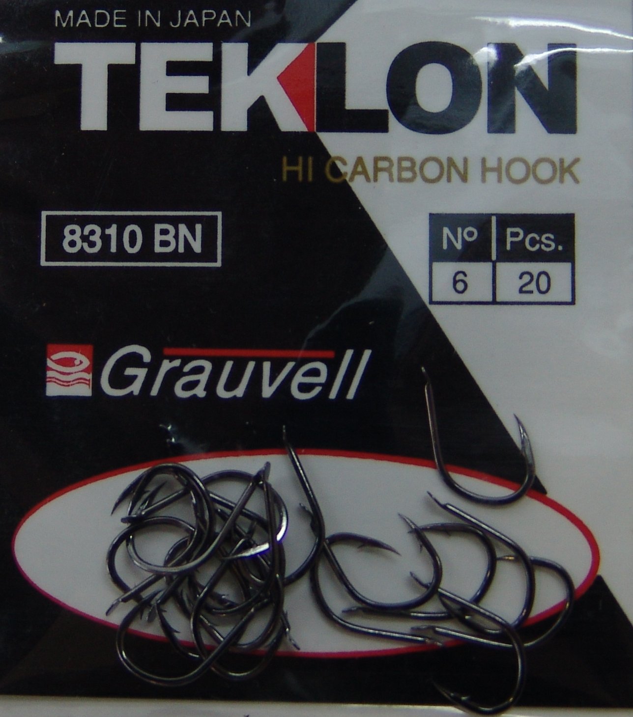 ANZUELO GRAUVELL TEKLON 8310BN 6 (20 uni)