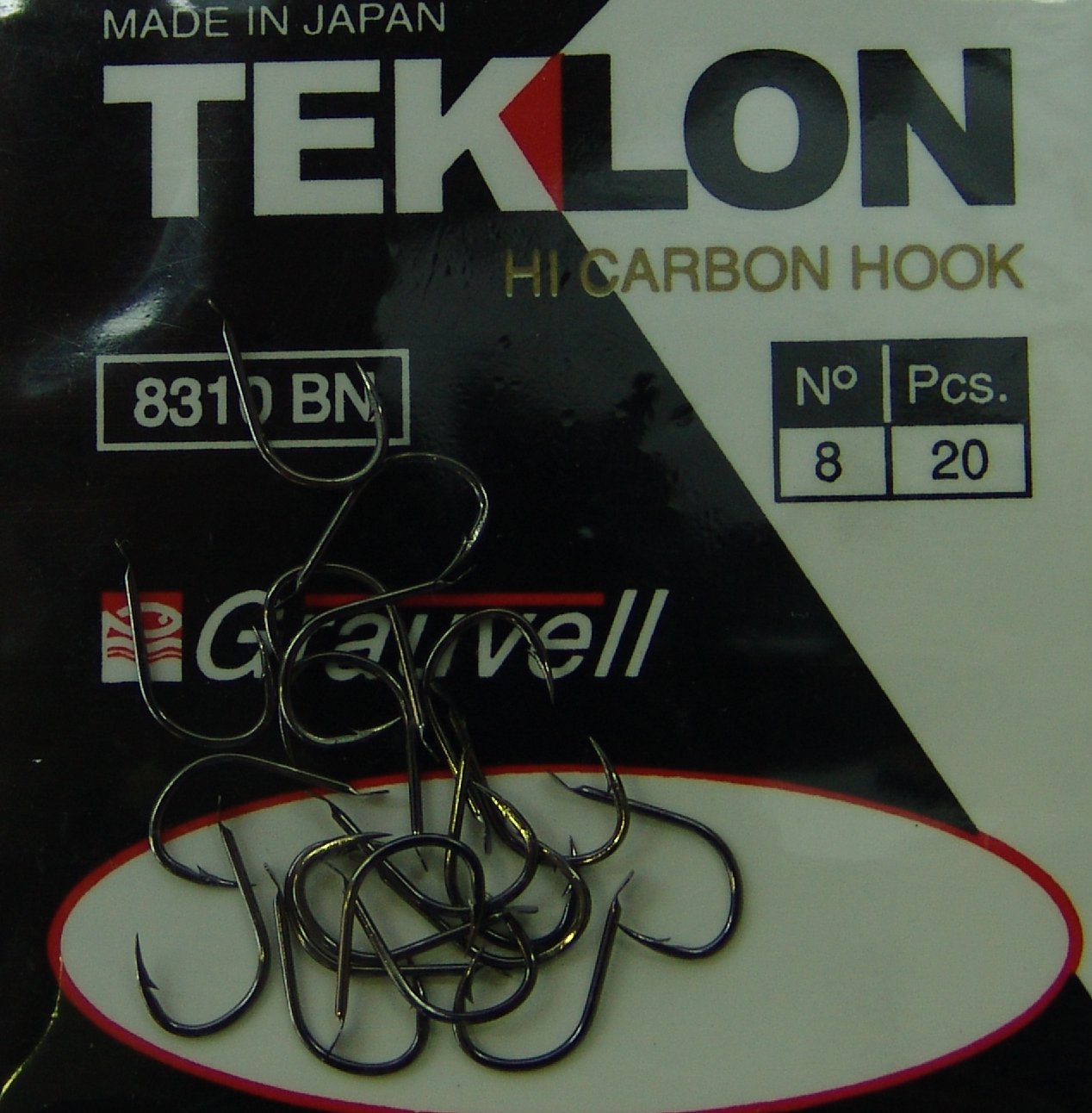 ANZUELO GRAUVELL TEKLON 8310BN 8 (20 uni)