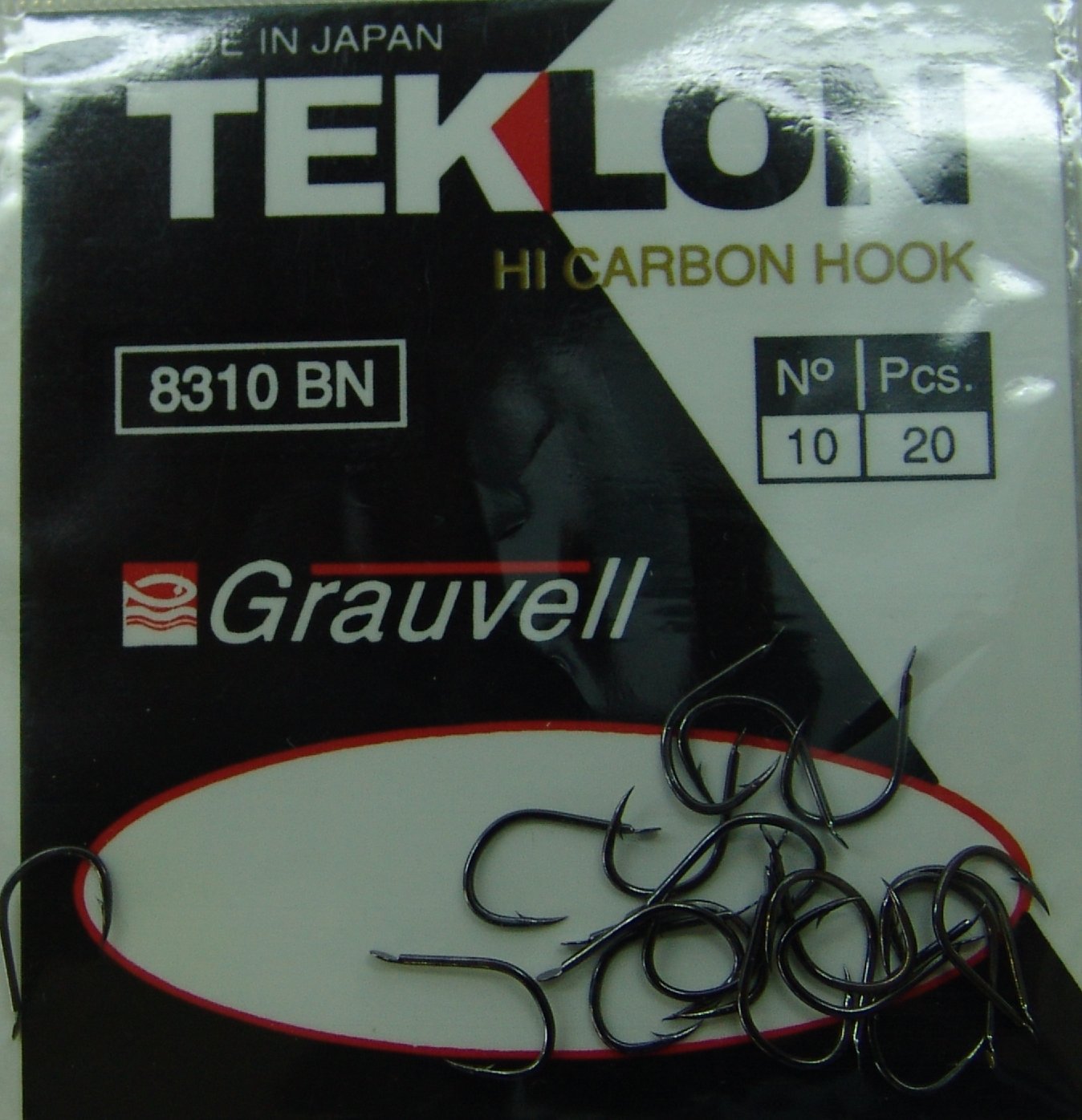 ANZUELO GRAUVELL TEKLON 8310BN 10 (20 uni)