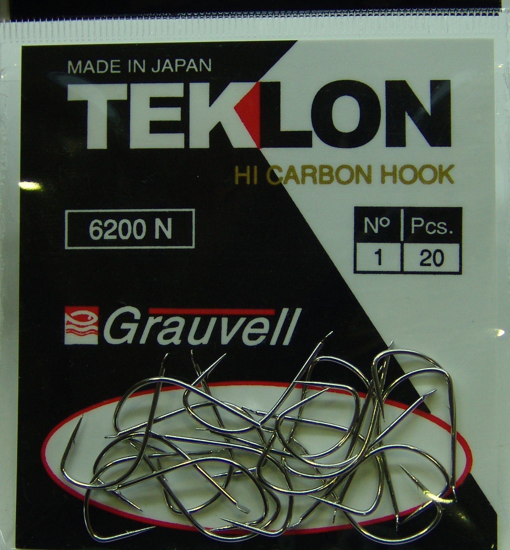 ANZUELO GRAUVELL TEKLON 6200N 1 (20 uni)