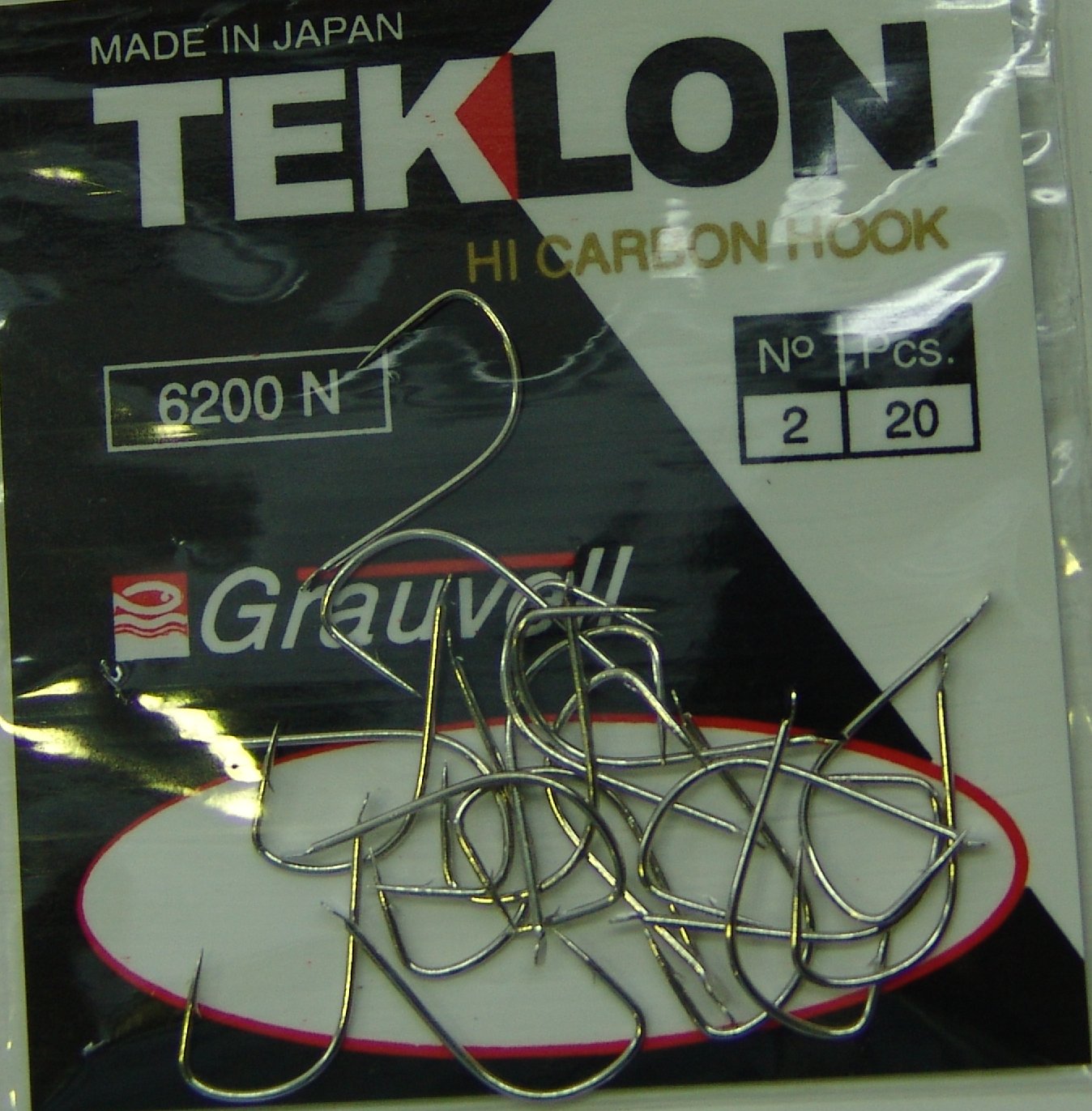 ANZUELO GRAUVELL TEKLON 6200N 2 (20 uni)