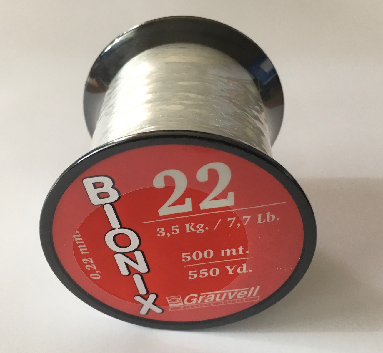 NYLON GRAUVELL BIONIX 500 MT 0.22mm 3.50kg