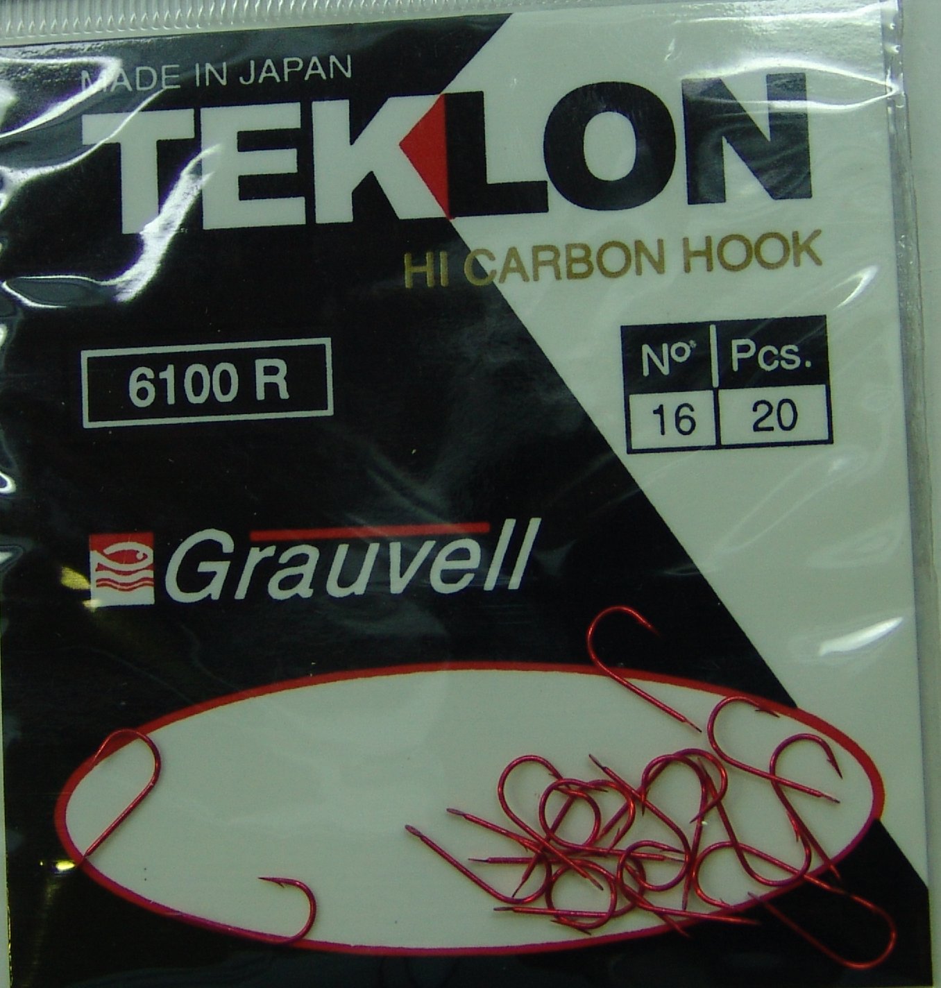 ANZUELO GRAUVELL TEKLON 6100R 16 (20 uni)
